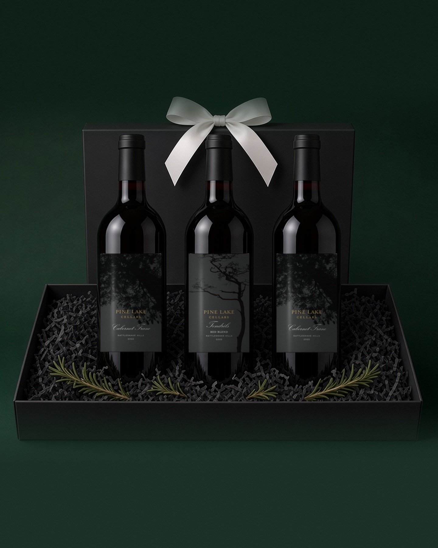 Deep Woods gift box: Two 2022 Cabernet Franc + 2022 Tendrils