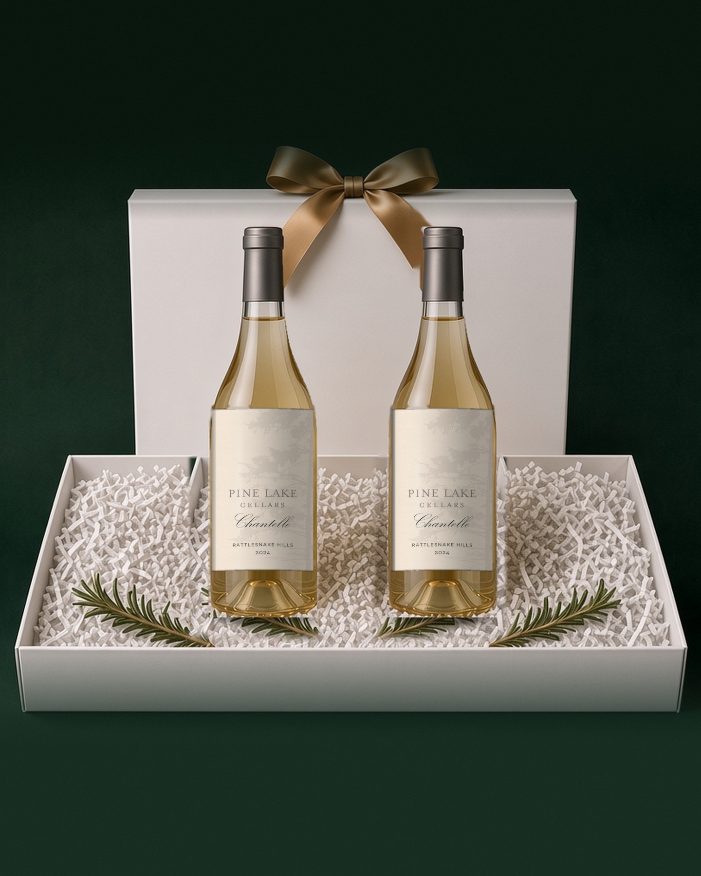 Her Namesake gift box: Two bottles of 2024 Chantelle